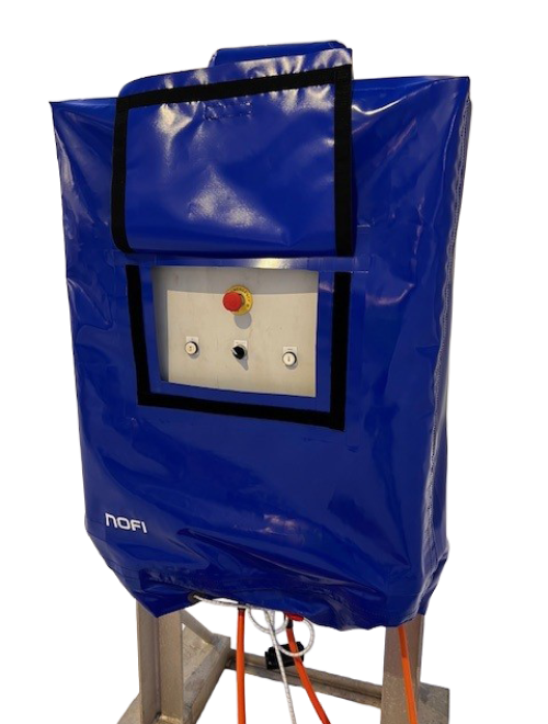 Beskyttelseshette kontrollskap merd